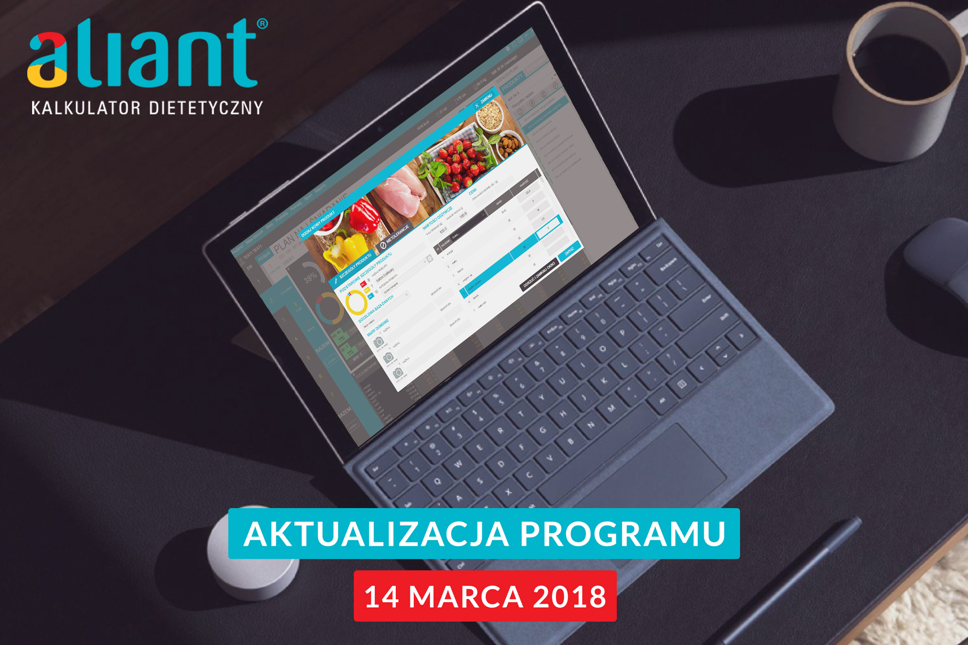 Aktualizacja programu Aliant 14.03.2018